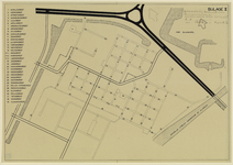 214195 Plattegrond van het noordoostelijke gedeelte van de wijk Overvecht Zuid te Utrecht; het terrein tussen de Albert ...